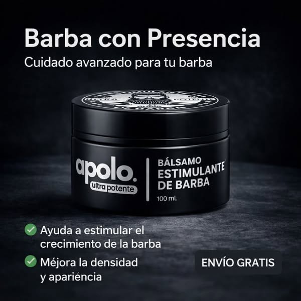 Estimulante De Barba Apolo