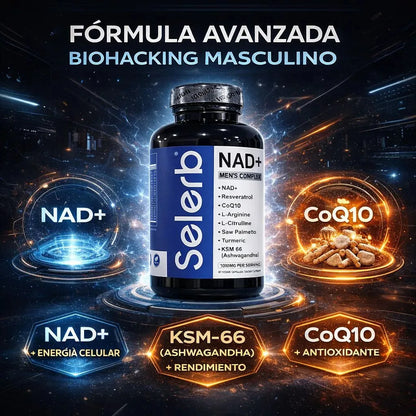Selerb Suplementos NAD+ para Hombres