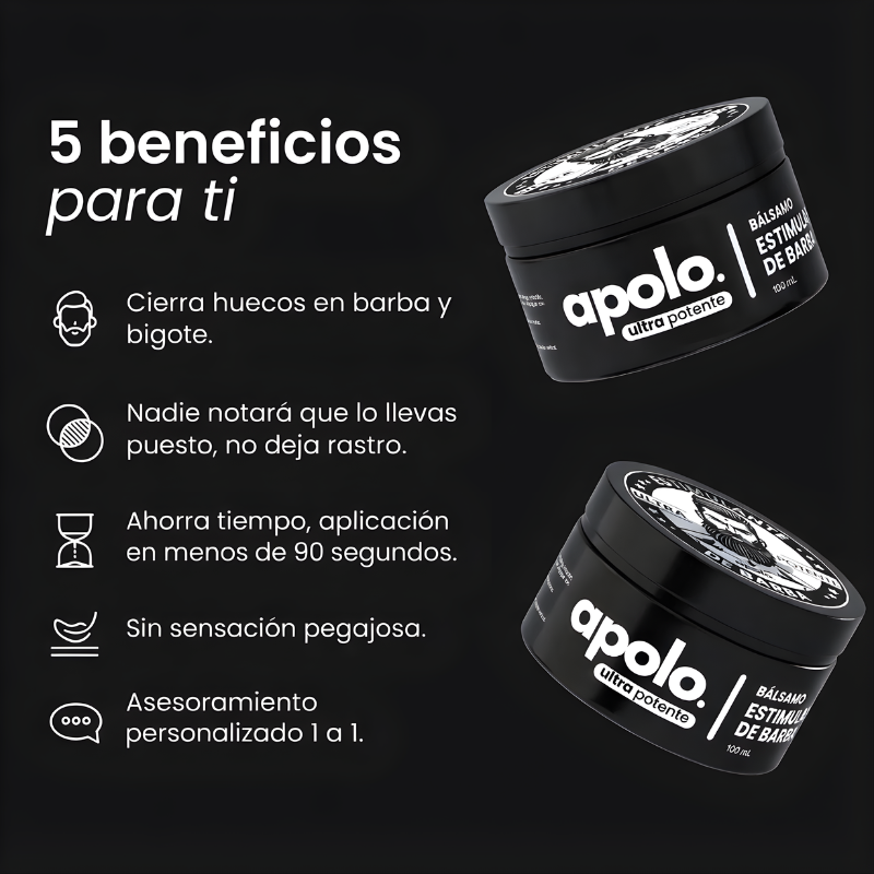 Estimulante De Barba Apolo