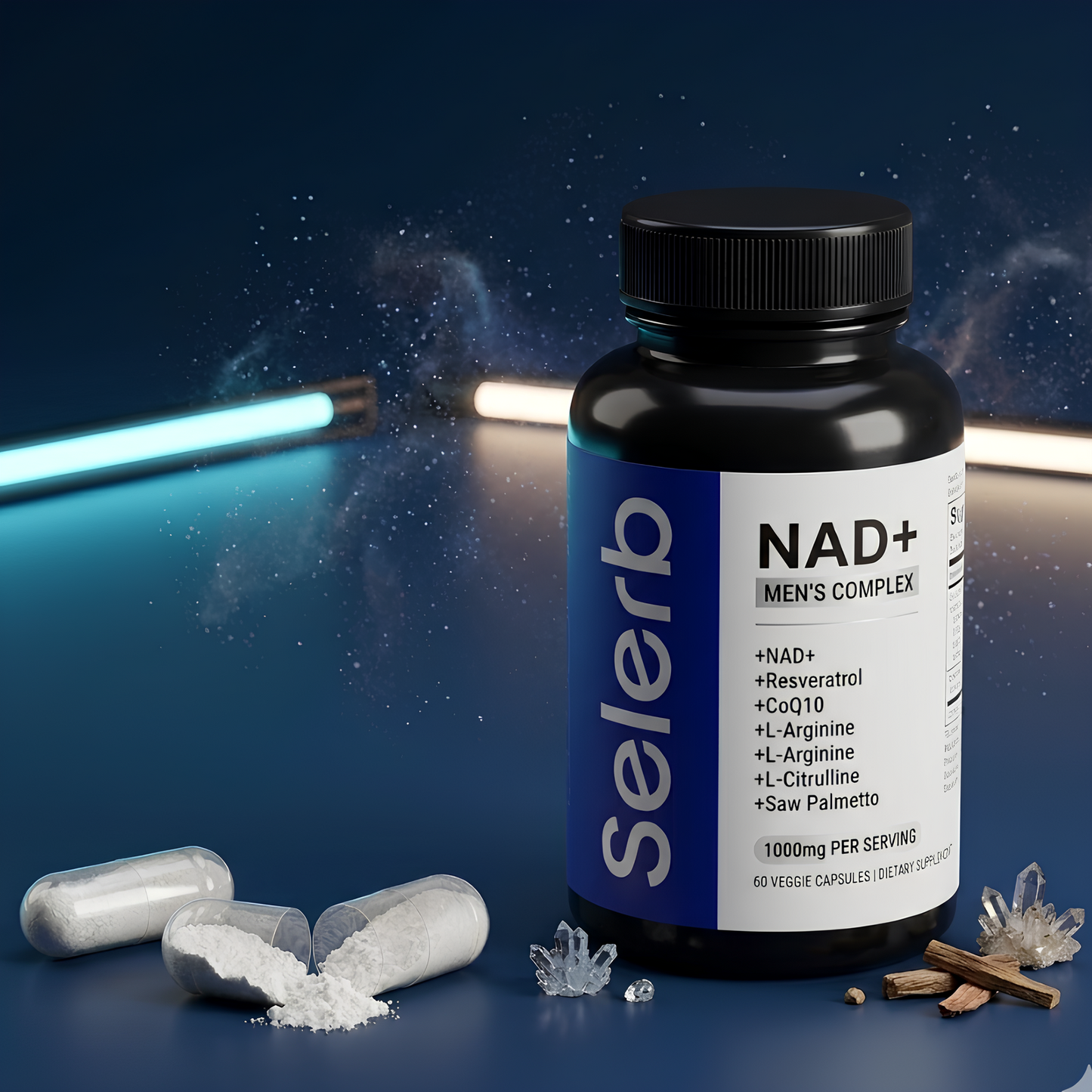 Selerb Suplementos NAD+ para Hombres