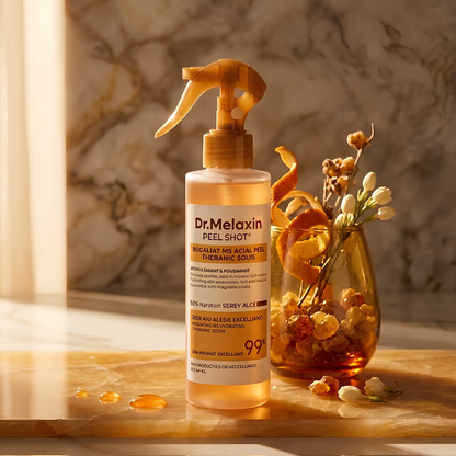 Dr. Melaxin Keratin Body Care – Spray exfoliante con ácido kójico y cúrcuma