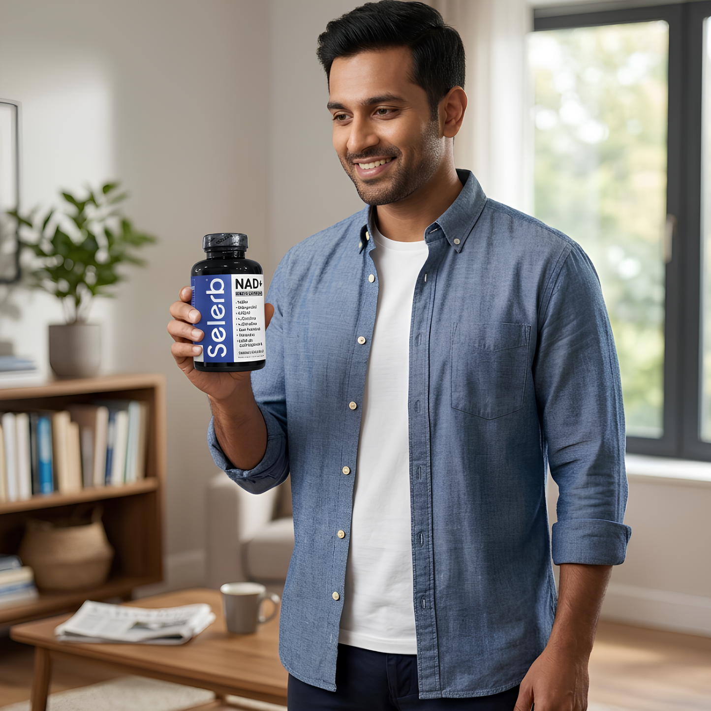 Selerb Suplementos NAD+ para Hombres