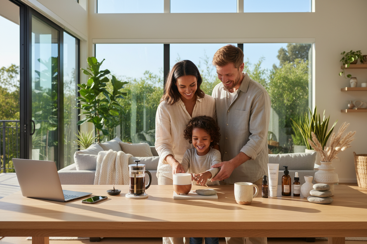 Todo Bajo Techo clean family lifestyle hero banner